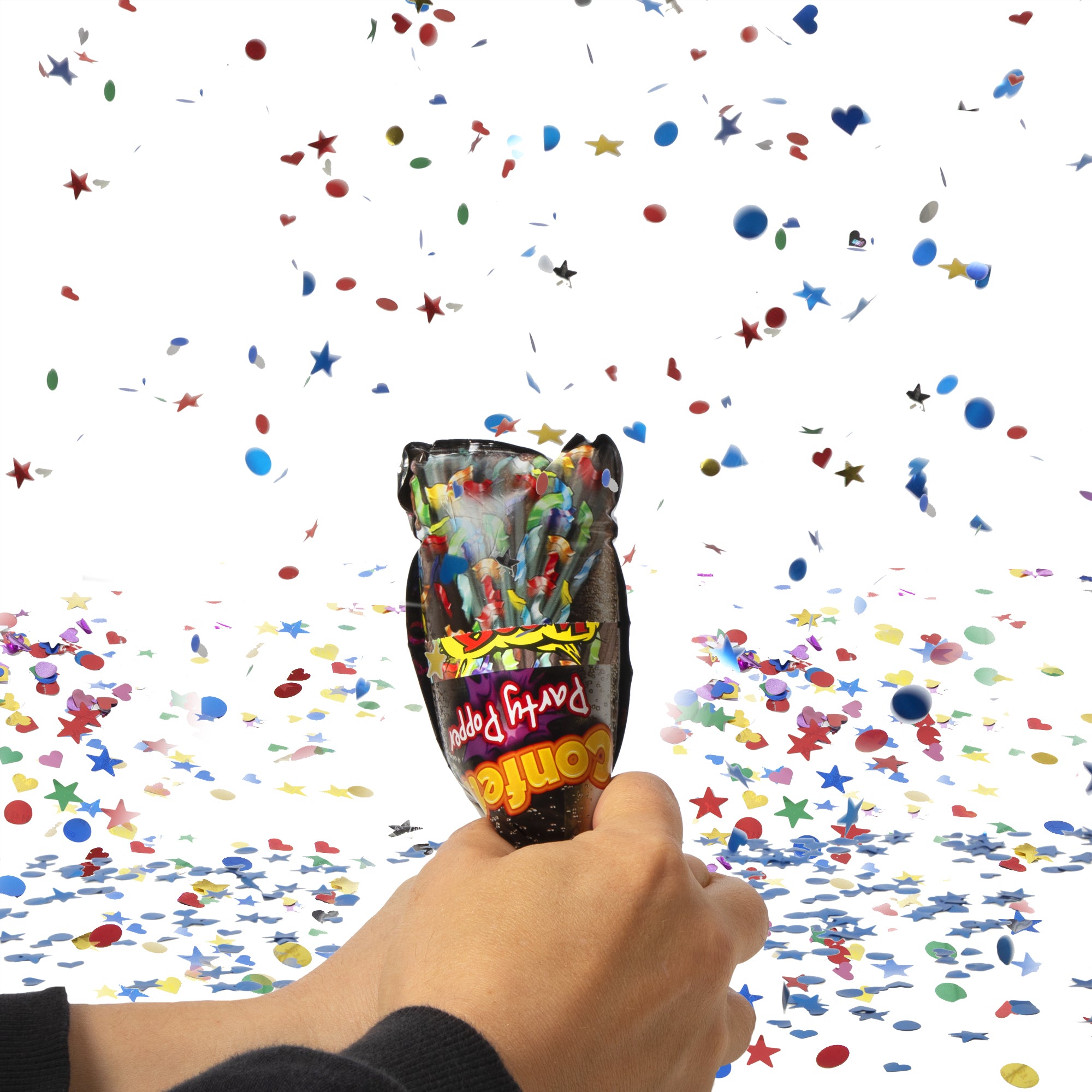 Confetti Popper Confetti Poppers Retail Counter Display – Windy City Novelties