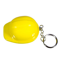 Yellow Construction Hat Bottle Opener Keychains