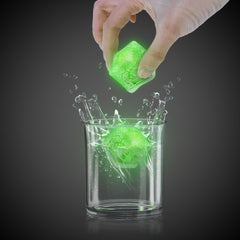 Green LED Ice Cubes