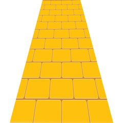 Yellow Brick Road Floor Runner