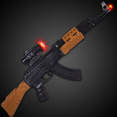 LED AK7744B Toy Rifle