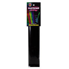 Assorted Colors 9" Glow Straws