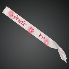LED Bride-to-Be Sash