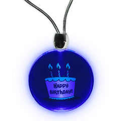 LED Happy Birthday Pendants