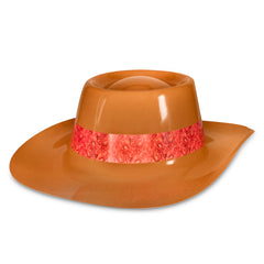 Cowboy Hats With Red Bandanas