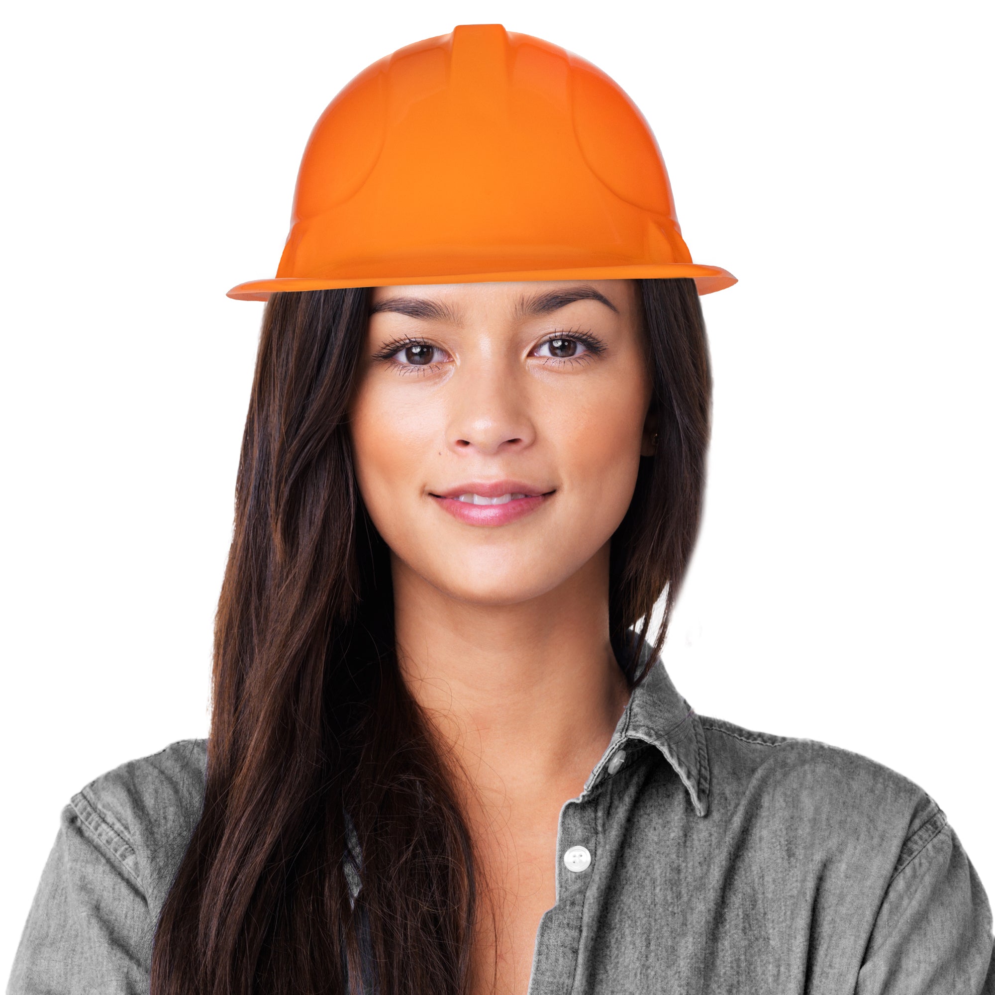 Orange Construction Hard Hats | Toy Hard Hats – Windy City Novelties