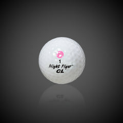 Night Flyer LED Pink Constant-On Golf Ball