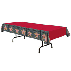 Red Carpet Star Table Cover