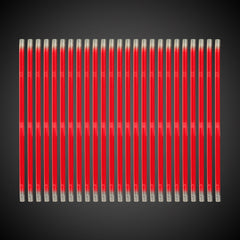 Red 9" Glow Straws