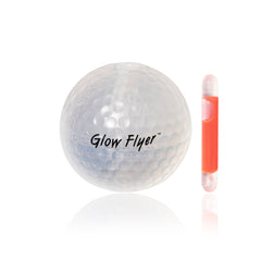 Pink Glow Flyer Golf Ball