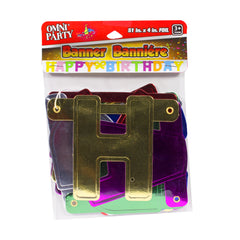 Happy Birthday Letter Banner