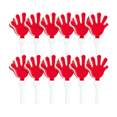 Red & White Hand Clappers