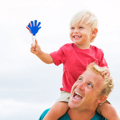 Red, White & Blue Hand Clappers