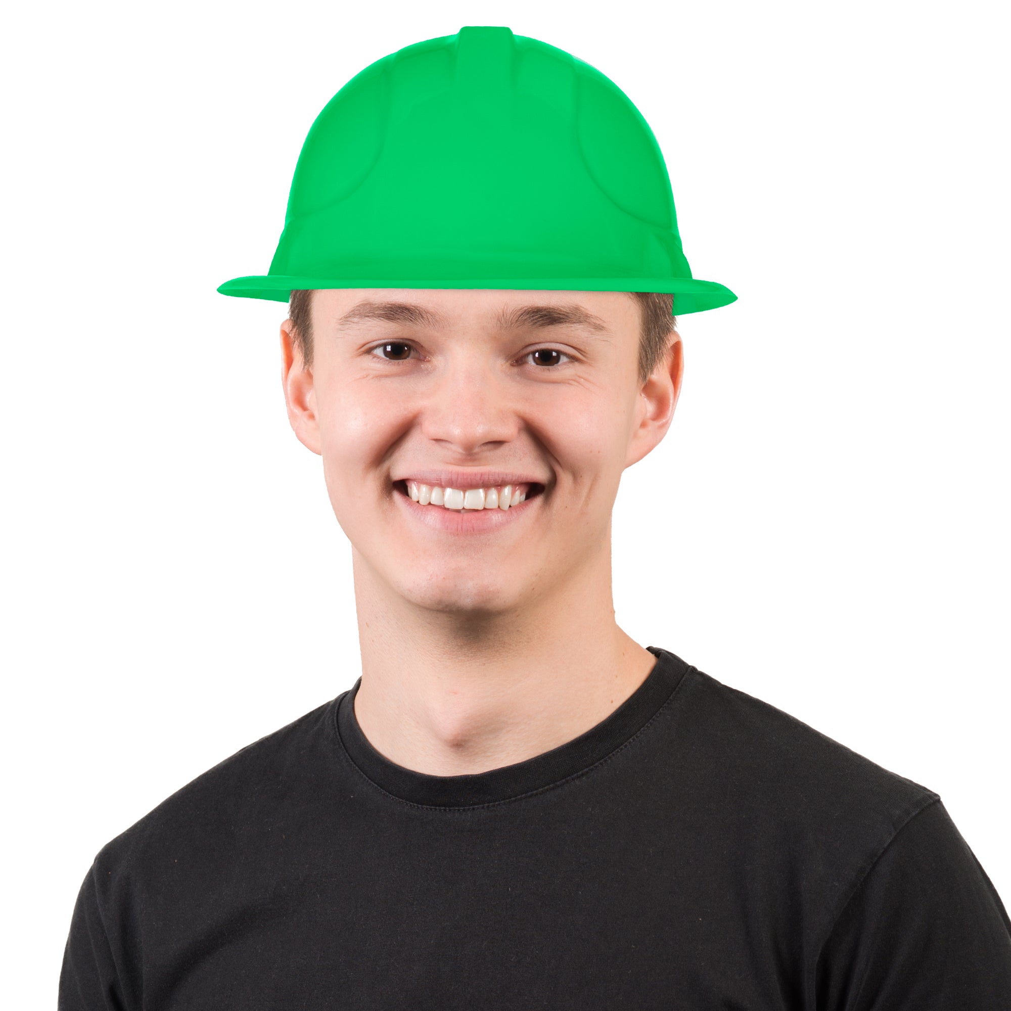 Green Construction Hats-12 Pack – Windy City Novelties