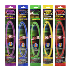 Assorted Glow Necklaces Retail Counter Display
