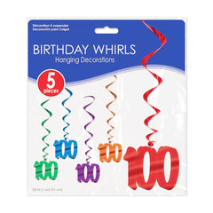 100 Whirl Decorations