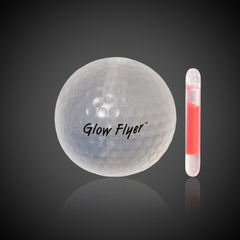 Red Glow Flyer Golf Ball