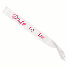 LED Bride-to-Be Sash