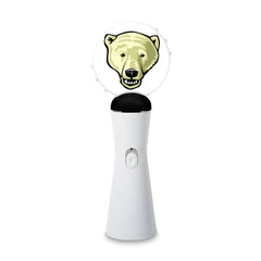LED Polar Bear Coin Spinner Wand