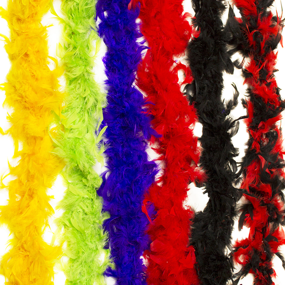 Assorted Color Boas