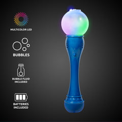 LED Blue Bubble Wand