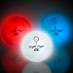 Night Flyer Red, White & Blue Golf Balls
