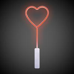 LED Red Heart Wand
