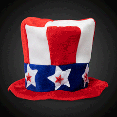 LED Uncle Sam Top Hat