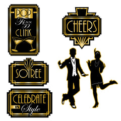 Roaring 20's Cutouts