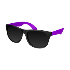 Neon Purple Retro Sunglasses