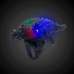 LED Dinosaur Rings