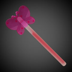 Pink Butterfly Glow Wand