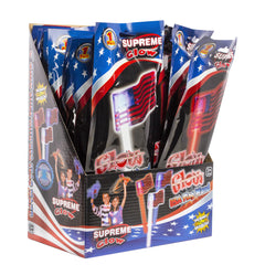 Patriotic Glow USA Flags Retail Counter Display