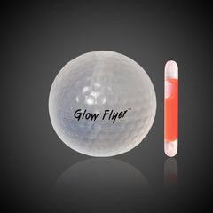 Pink Glow Flyer Golf Ball