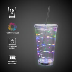 LED Multi-Color String Light Cup