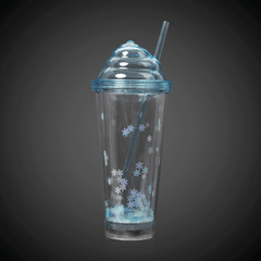 LED Blue Ice Cream Soda 13 oz. Tumbler