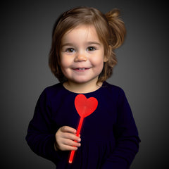 Red Heart Glow Wand