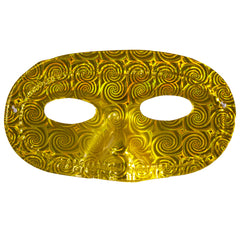 Colorful Metallic Half Masks