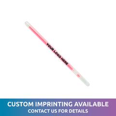 Pink Glow 5" Swizzle Sticks