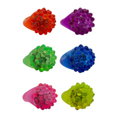 LED Bumpy Jelly Rings
