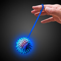 LED Jelly Spike Yo-Yo Balls