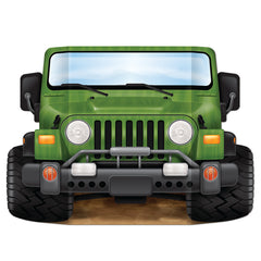 Safari Jeep Photo Prop