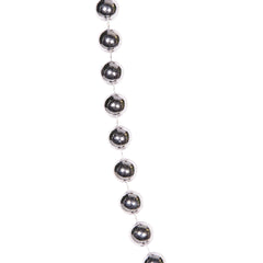Silver 33" 12mm Bead Necklaces