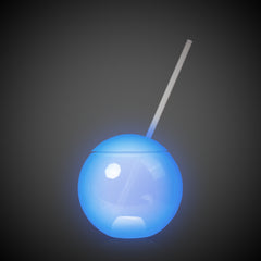 LED 20 oz. Tumbler Ball Cup with Straw