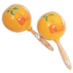 Genuine Hand-Painted Maracas