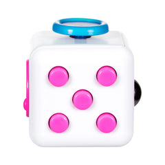 White & Pink Focus Cube