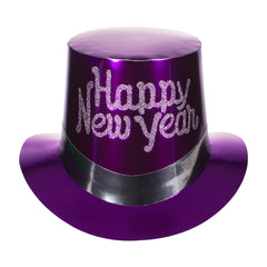 New Year's Metallic Top Hats