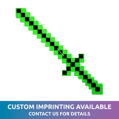 LED Green Pixel Sword