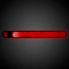 LED Red Slap Bracelet