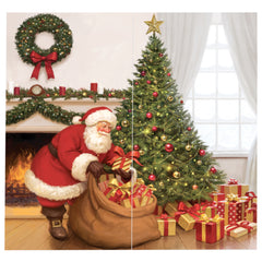 Vintage Santa Scene Setter